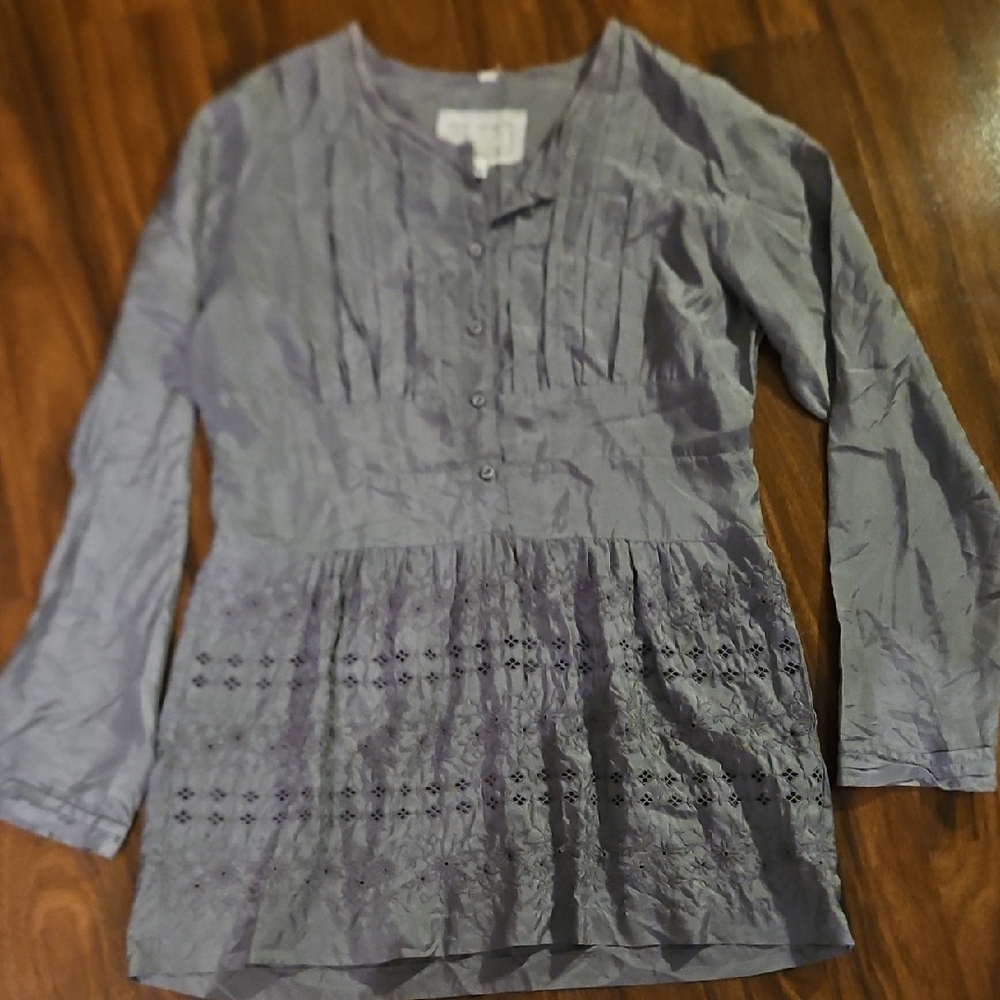 Vintage Johnny Was Silk Top - S